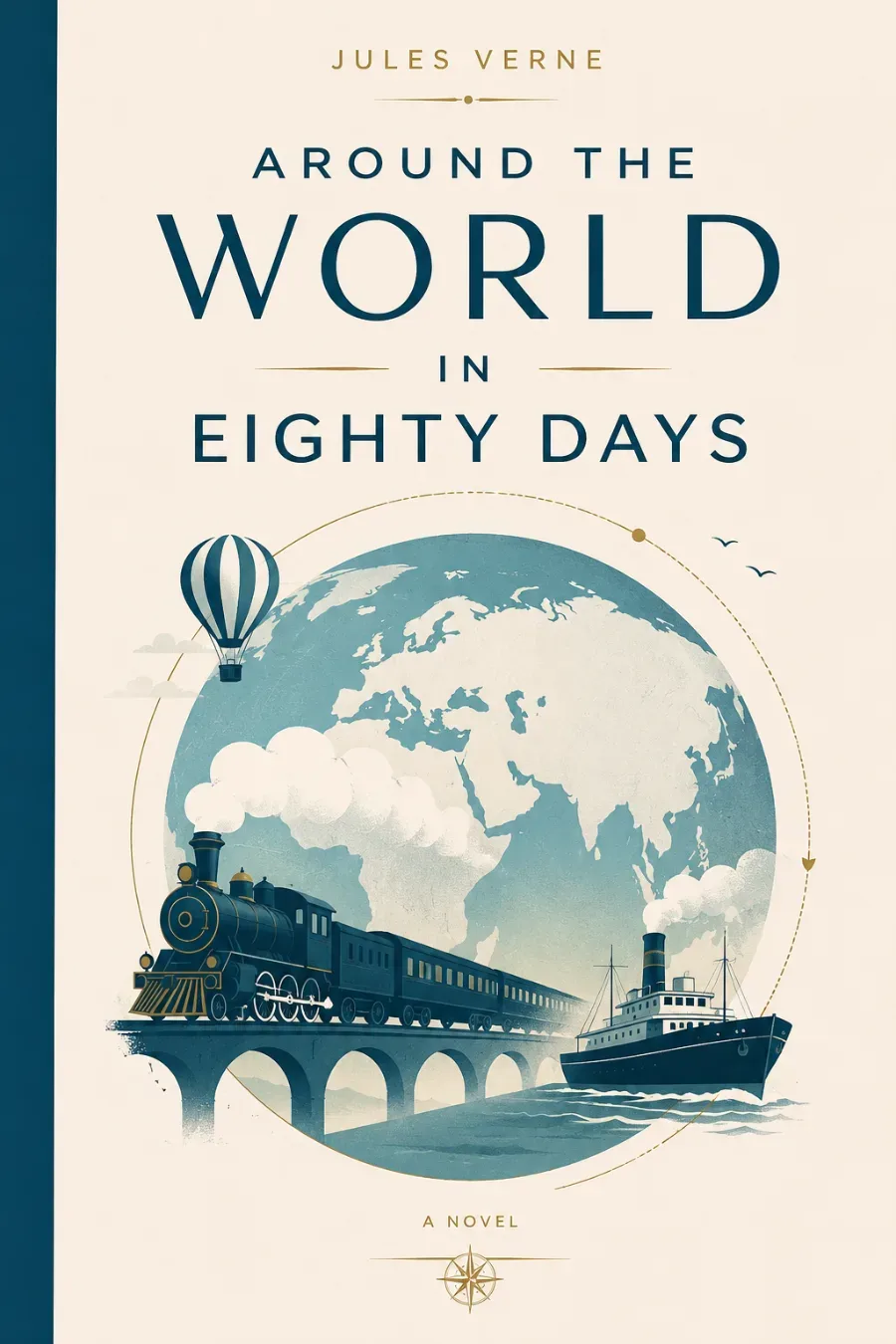 Around the World in Eighty Days cover
